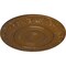Ekena Millwork Biddix Ceiling Medallion (Fits Canopies up to 7 1/2"), Hnd-Painted Smokey Topaz, 20 7/8"OD x 1 1/4"P CM20BXSTF - alternate 3